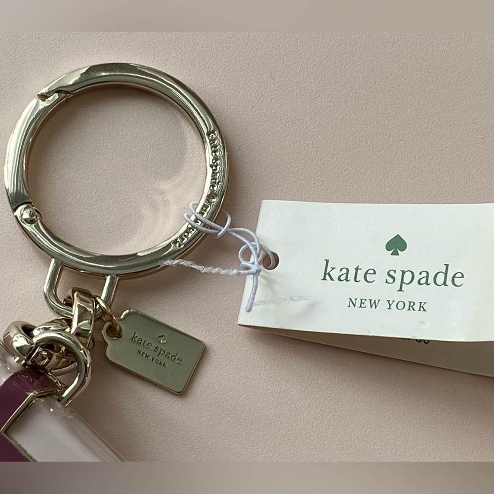 Kate Spade Gift Box Mirror Bag Charm / Keychain - Picture 10 of 11